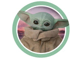 Edible Icing Image - Baby Yoda Round