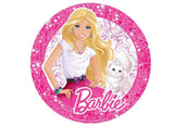 Edible Icing Image - Barbie Round