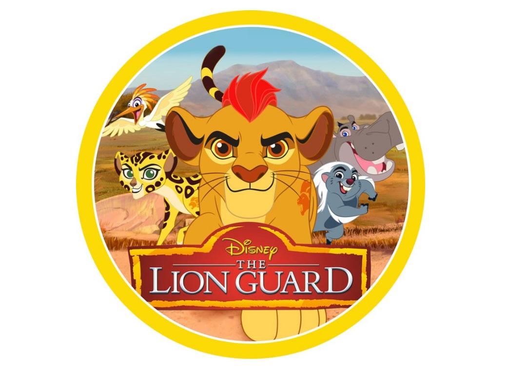 Edible Icing Image - The Lion Guard Round