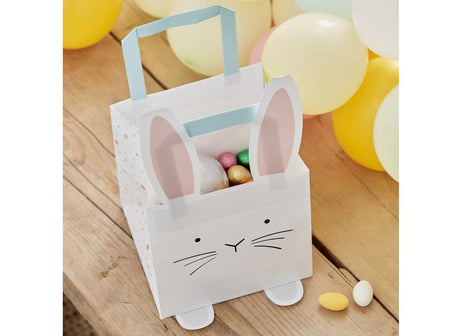 Eggciting Easter Bunny Treat Bags 5pk