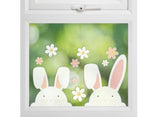 Eggciting Easter Bunny Window Stickers