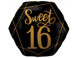 Elegant Sweet Sixteen SuperShape Foil Balloon