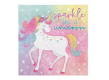 Enchanted Unicorn Lunch Napkins 16pk