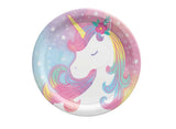 Enchanted Unicorn Lunch Plates 8pk