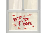 Enter If You Dare Vinyl Clings