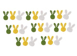 Felt Rabbit Decorations 24pk