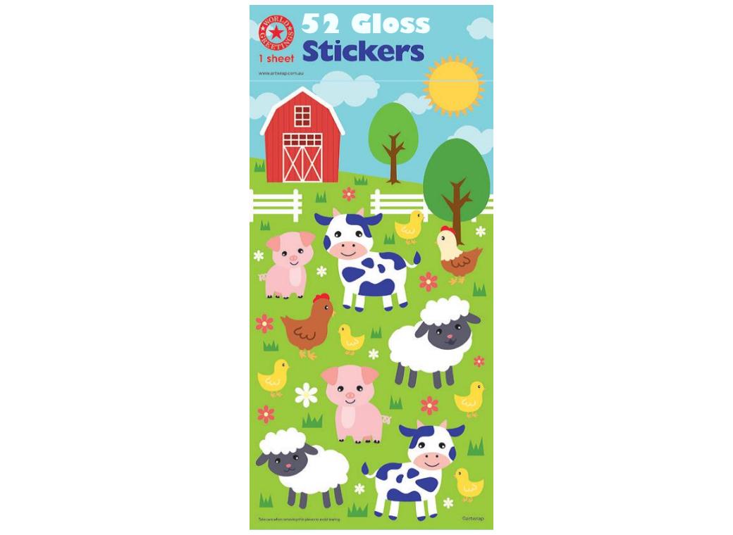 Farm Animals Stickers