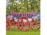 Farm Friends Happy Birthday Bunting