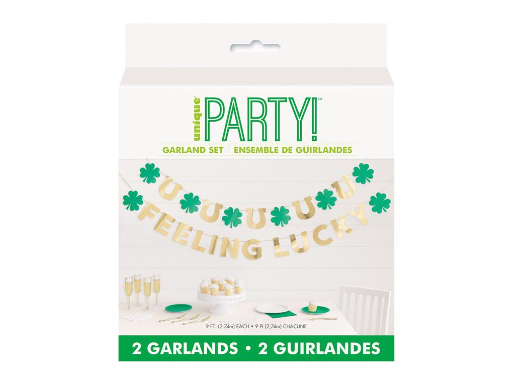 Charming Shamrock Feeling Lucky Garlands