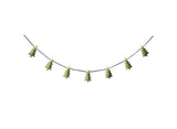 Merry & Bright Green Felt Christmas Trees Bunting