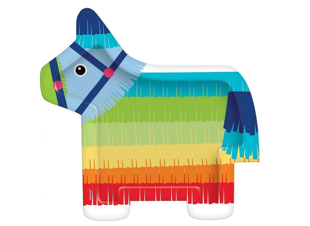 Fiesta Donkey Shaped Plates 8pk