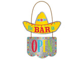 Fiesta Hanging Metal Sign