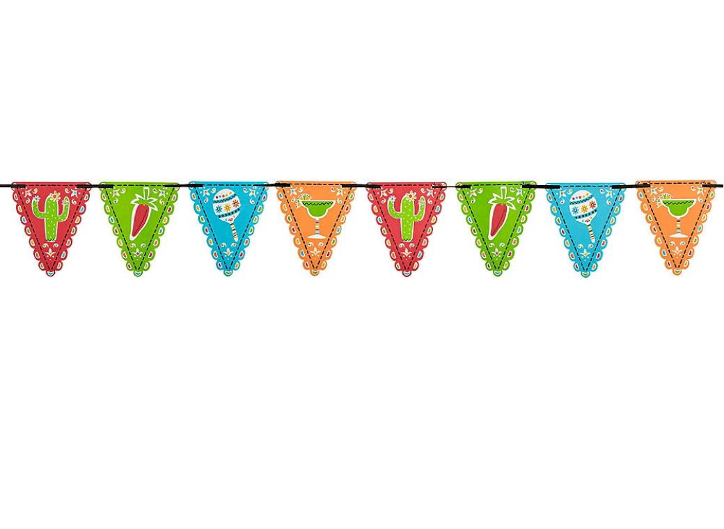 Fiesta Mini Pennant Banner