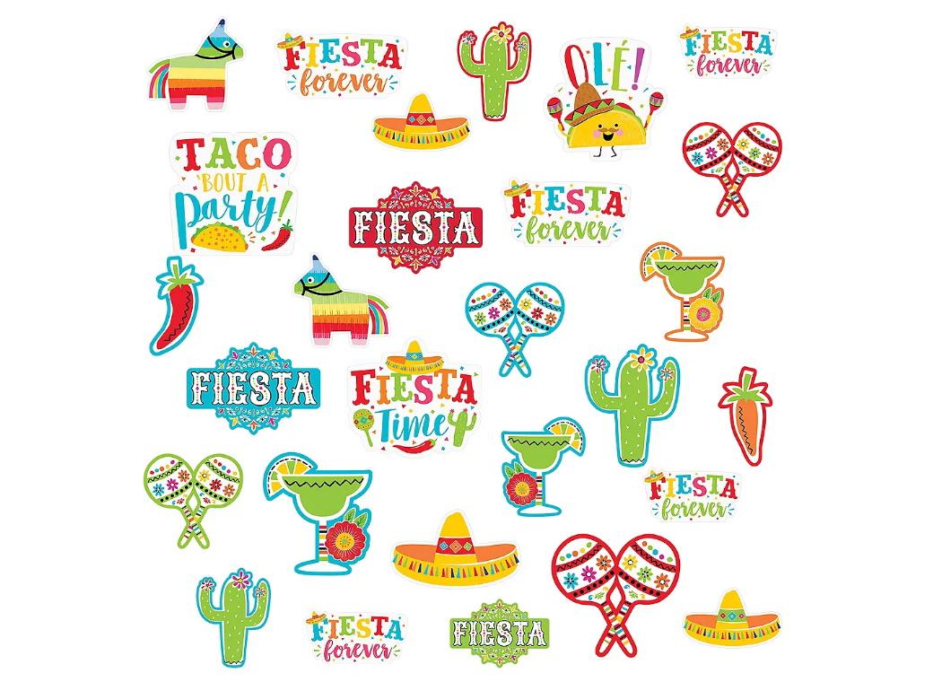 Fiesta Wall Cutouts 30pk