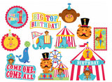 Fisher Price 1st Birthday Circus Cutouts