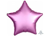 Star Shaped Foil Balloon - Satin Luxe Flamingo