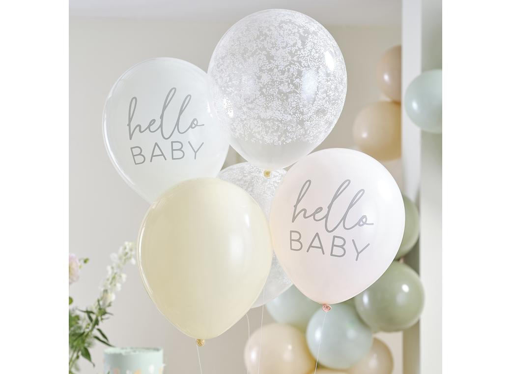 Floral Baby Shower Balloon Bundle