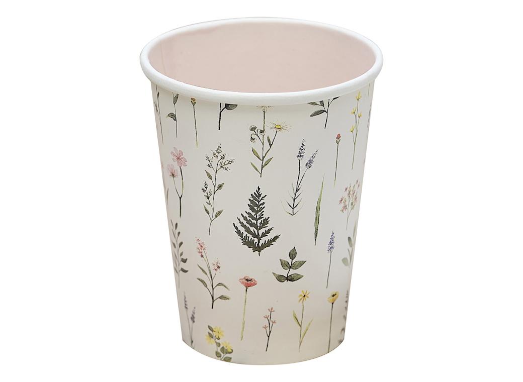 Ginger Ray Floral Cups 8pk