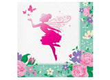 Floral Fairy Lunch Napkins 16pk