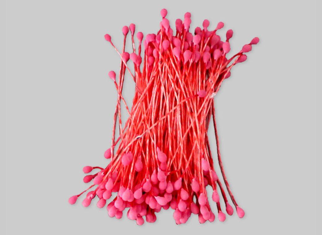 Flower Stamens - Red Small