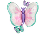 Flutter Butterfly Shaped Foil Balloon