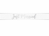 Just Married Foil Banner