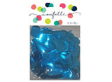 Foil Confetti - Caribbean Blue