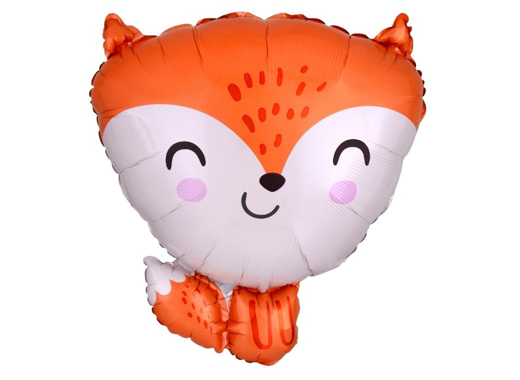 Fox Shaped Foil Balloon