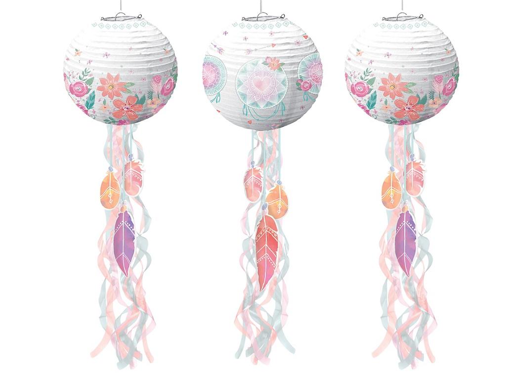 Free Spirit Paper Lanterns 3pk