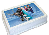 Edible Icing Image - Frozen Group A4