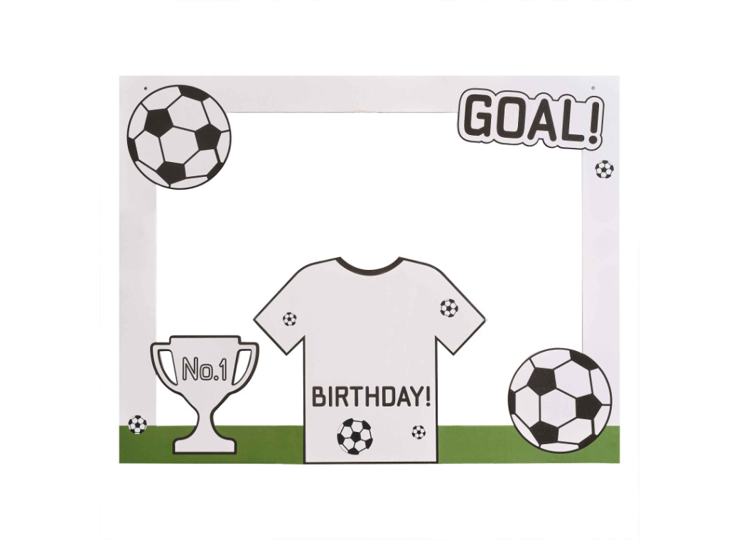 Kick Off Party Photo Booth Frame