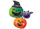 Fun & Spooky Pumpkin SuperShape Foil Balloon