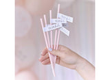 Future Mrs Team Bride Straws 16pk