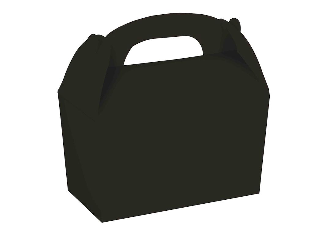 Gable Treat Boxes 4pk - Black