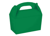 Gable Treat Boxes 4pk - Festive Green