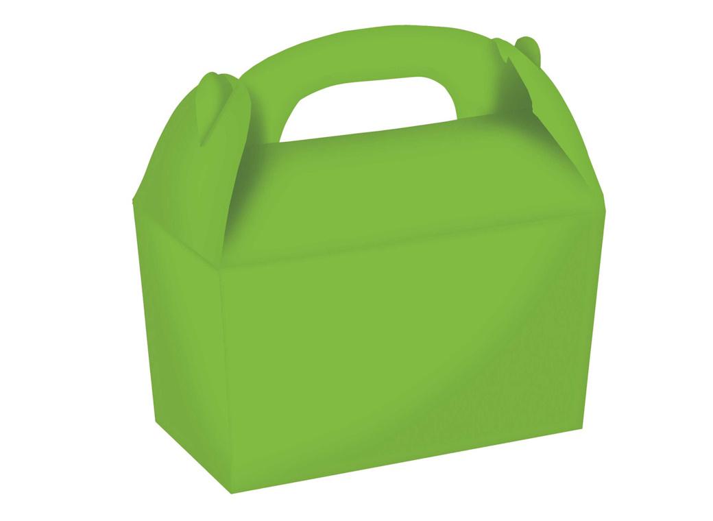 Gable Treat Boxes 4pk - Kiwi Green