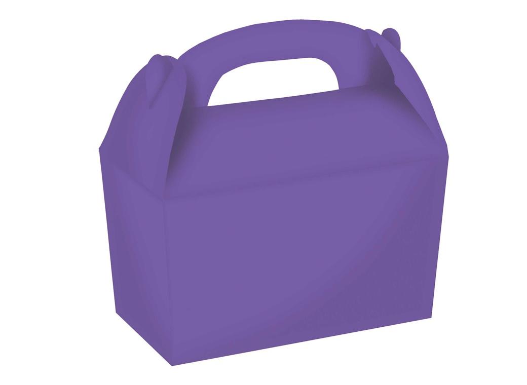 Gable Treat Boxes 4pk - Purple