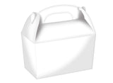 Gable Treat Boxes 4pk - White