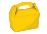 Gable Treat Boxes 4pk - Yellow