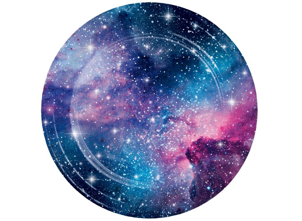 Galaxy Dinner Plates 8pk