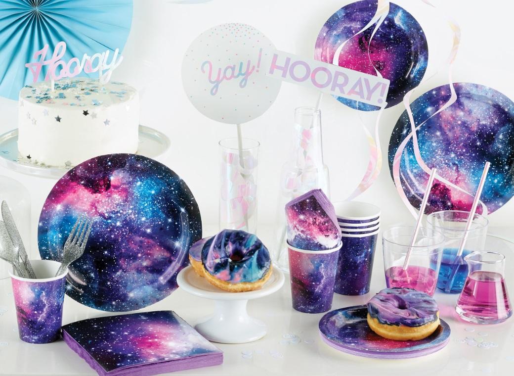 Galaxy Lunch Plates 8pk