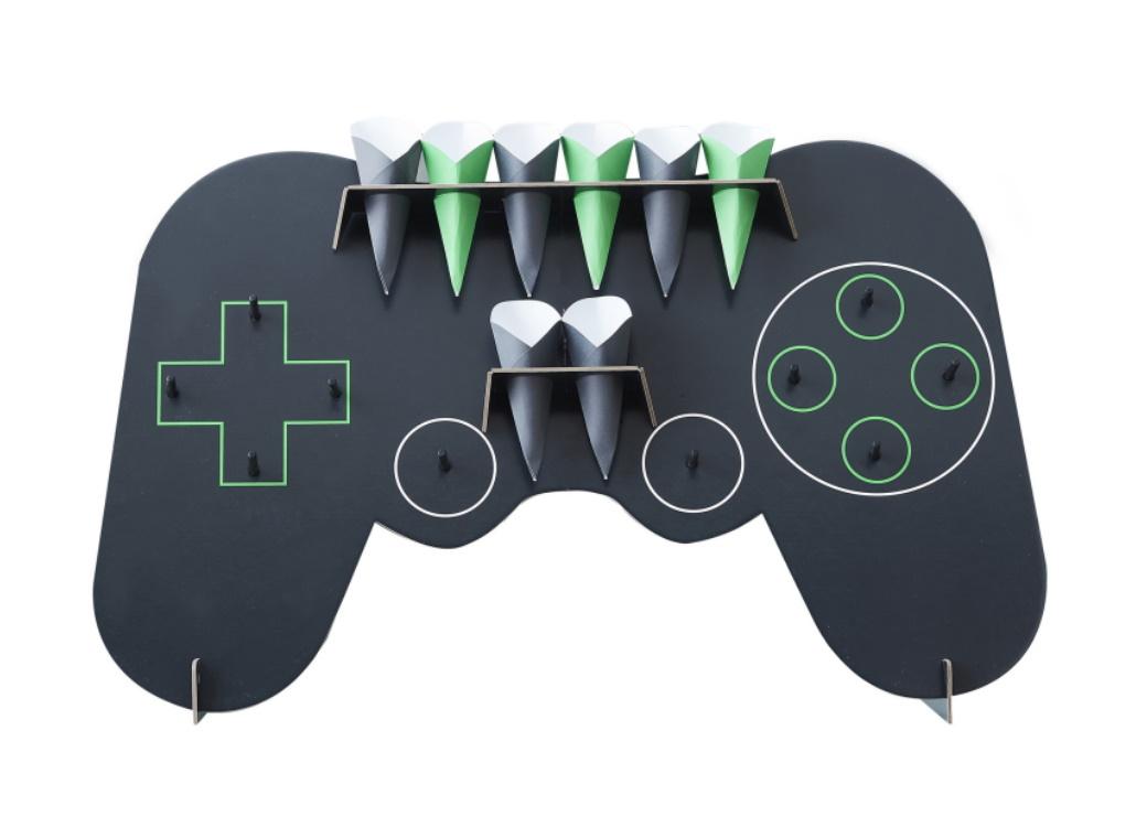 Game Controller Shaped Treat Stand