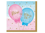 Gender Reveal Balloons Lunch Napkins 16pk