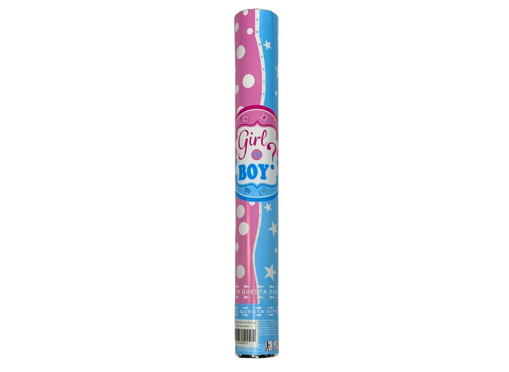 Gender Reveal Confetti Cannon - Blue