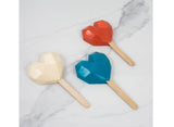 Geo Hearts Popsicle Silicone Mould