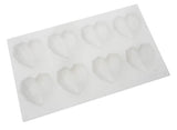 Geo Hearts - Silicone Mould