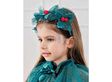 Ginger Ray Christmas Shimmer Holly Headband