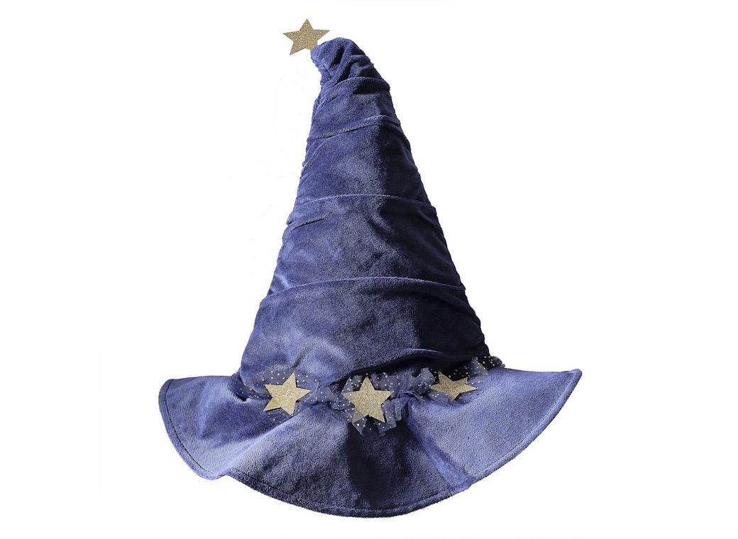 Ginger Ray Navy Velvet Wizard Hat