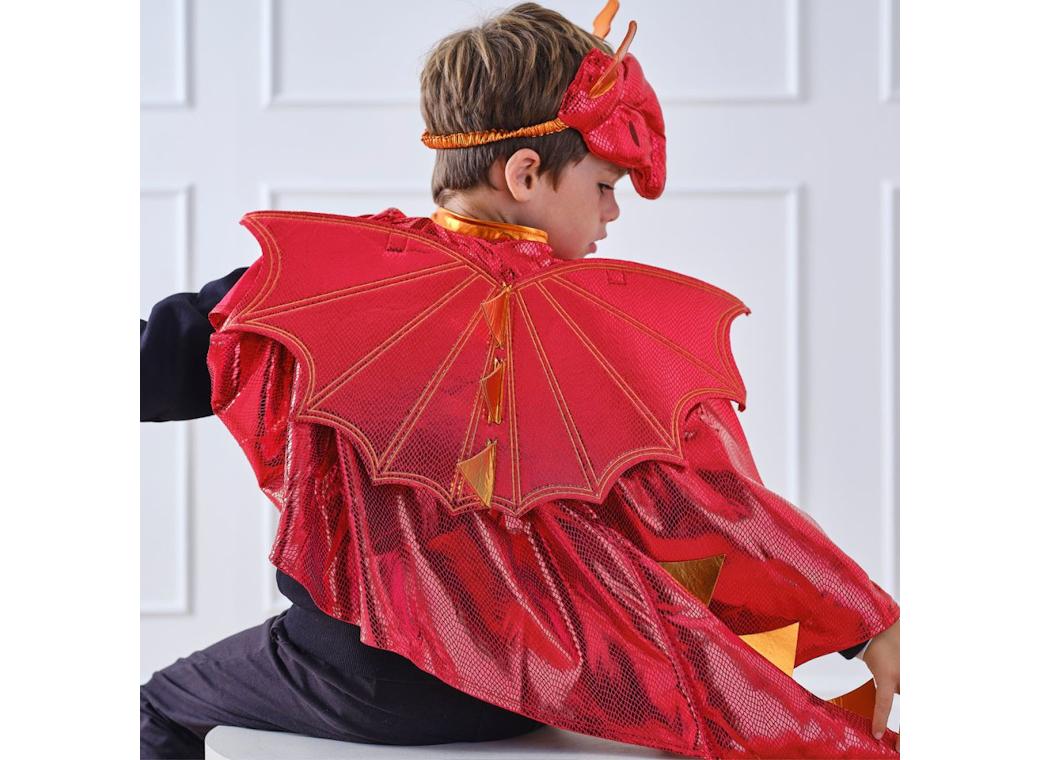 Ginger Ray Red Dragon Costume Cape