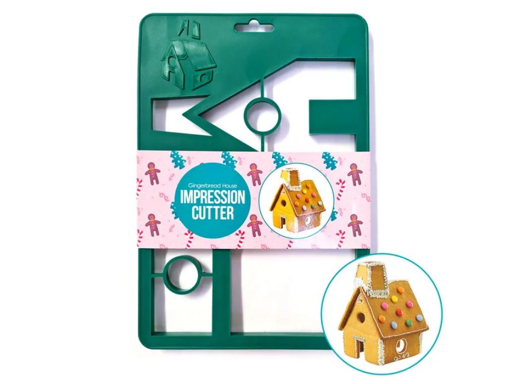 Gingerbread House Impression Cutter